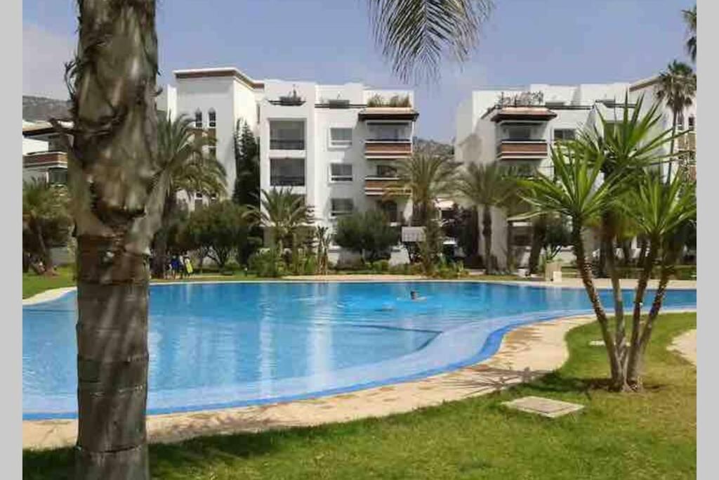 Marina Agadir Appartement Standing 90M2 + Piscine Extérieur photo